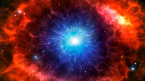 Artist's conception of supernova