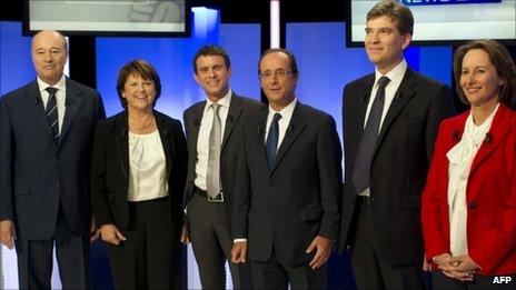 French Socialist Rivals Spar In Last Debate Before Vote - BBC News