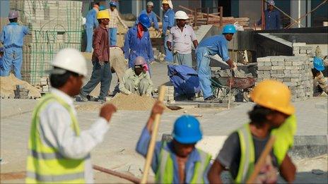 Bangladeshi Migrant workers in Qatar - 2010
