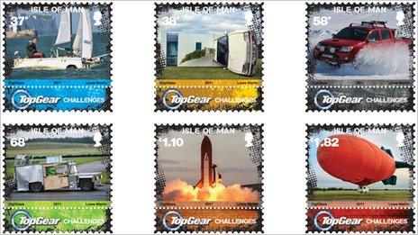 Top Gear stamps