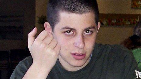 Captured Israeli soldier Gilad Shalit is seen in this undated file handout picture released October 2, 2009
