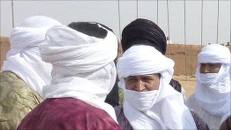 Tuareg fighters who have returned from Libya to Niger (July 2011)