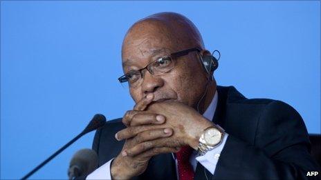 President Jacob Zuma, file AFP