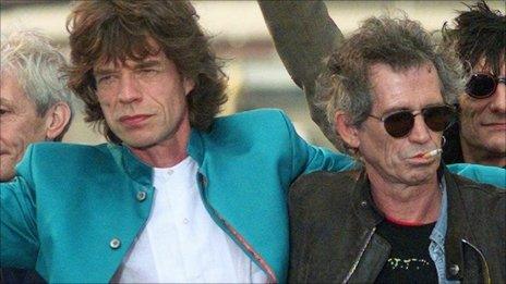 Sir Mick Jagger and Keith Richards