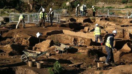 Hungate dig, York