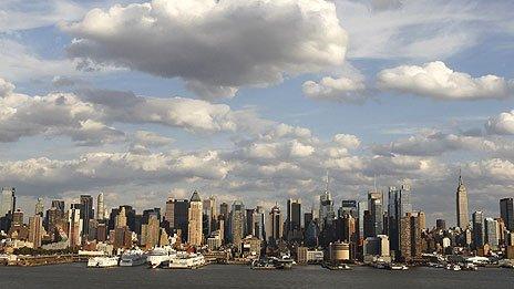 Manhattan skyline, October 2011