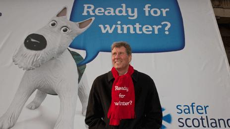 Kenny MacAskill at the launch of the campaign