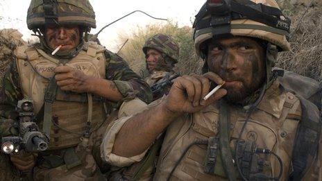 British soldiers in Helmand, Afghanistan