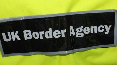 UK Border Agency officer