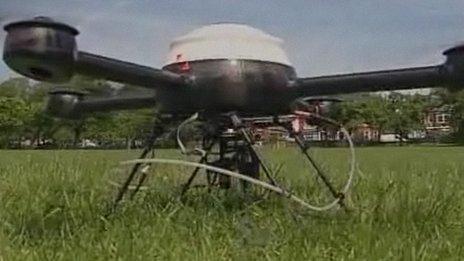 Merseyside Police drone