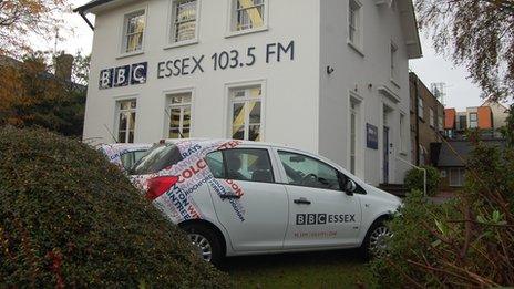 BBC Essex studios in Chelmsford