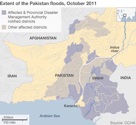 Agencies warn of acute Pakistan floods relief shortfall - BBC News