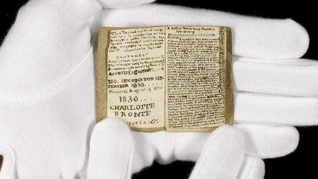 Charlotte Bronte manuscript