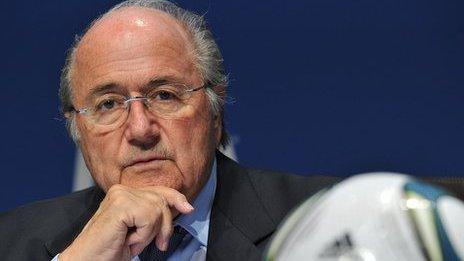 Sepp Blatter has been the president of Fifa since 1998
