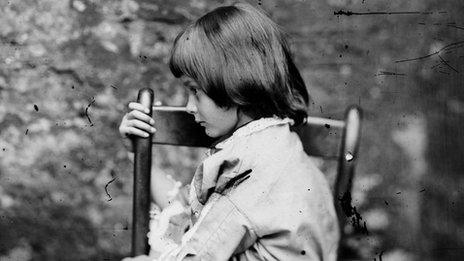 Lewis Carroll took this photo of Alice Liddell in 1858