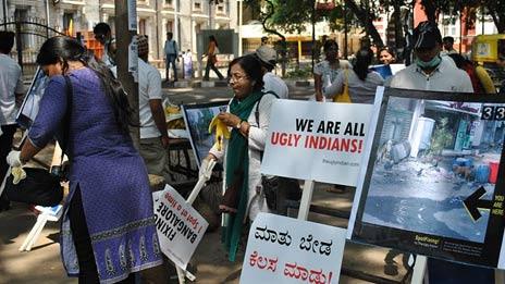 Clean-up in Bangalore