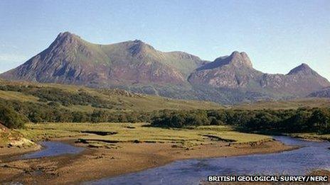 Ben Loyal, Sutherland. Reproduced with the permission of the British Geological Survey ©NERC. All rights Reserved
