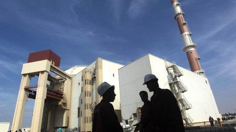 The reactor building at the Russian-built Bushehr nuclear power plant in southern Iran - 26 October 2010