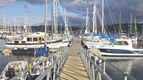 Oban Marina put up for sale at offers over £975,000 - BBC News