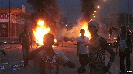 Unrest in Kinshasa. 9 Dec 2011