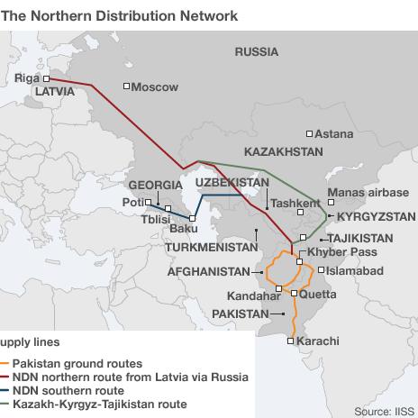 Nato's fraught roads to Afghanistan - BBC News