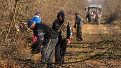 Hungary S Answer To Unemployment Manual Labour Bbc News