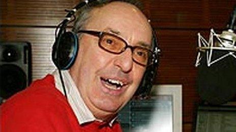 Les Ross former BBC Birmingham and long-time BRMB presenter
