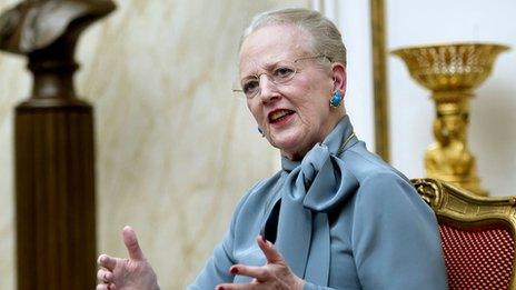 Queen Margrethe (10 January 2012)