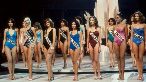 Contestants in the Miss World 1979 final
