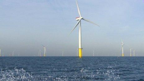 Walney Offshore wind farm