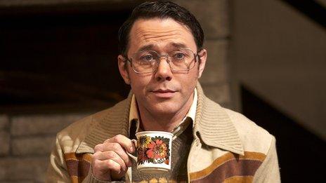 Reece Shearsmith in Absent Friends. Photo by Simon Annand