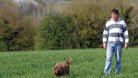 French farmer Paul Francois who sued Monsanto - 20 Apr 10