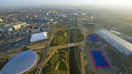 Olympic Park. Pix by Jason Hawkes