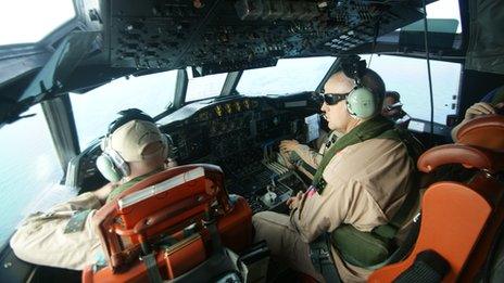 Cockpit of RAAF 3 Orion