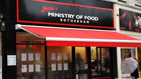 Jamie's Ministry of Food in Rotherham