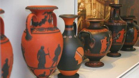 Pottery at the Wedgwood Museum