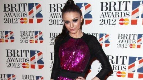 Cher Lloyd at Brit awards