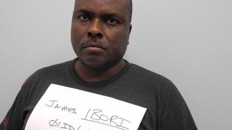 James Ibori in police hand-out