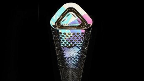 The Paralympic torch