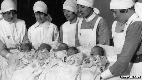 Line up of "leaplings" from 1928