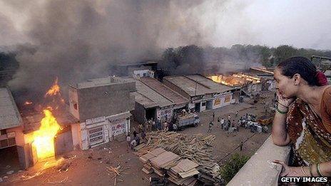 File picture of Gujarat riot