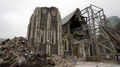 Christchurch cathedral, sep 2011