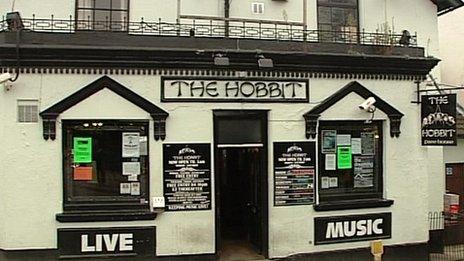 The Hobbit pub, Bevois Valley
