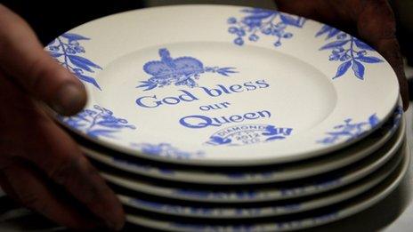 Middleport Pottery Jubilee plates