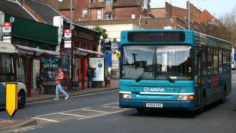 Buses in Tunbridge Wells