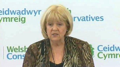Welsh Secretary Cheryl Gillan