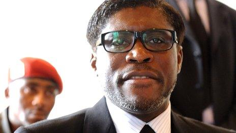 Teodoro Nguema Obiang Mangue, son of Teodoro Obiang Nguema Mbasogo, the president of Equatorial Guinea.
