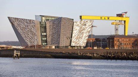 Titanic Belfast : Will it rival Disneyland, Tate Modern and the Guggenheim?  - BBC News