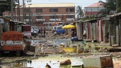 Slum in Luanda