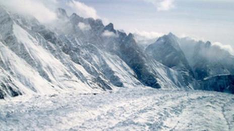 2005 file photo Siachen Glacier